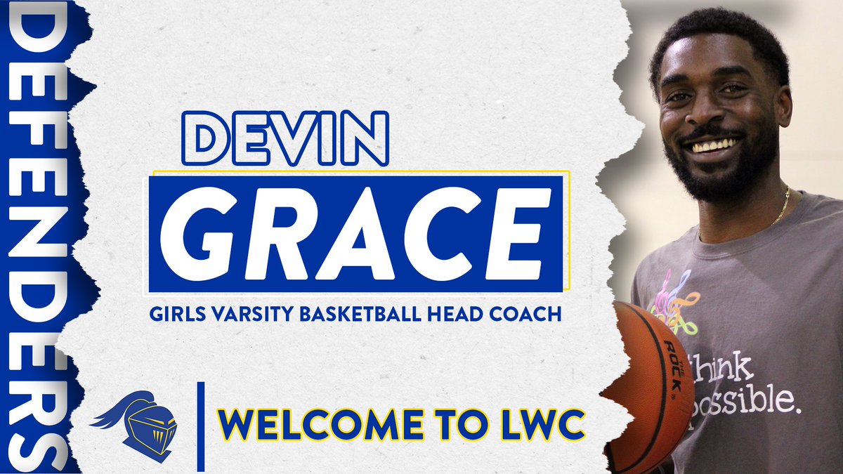 LWCS_Athletics's tweet photo. We are excited to welcome Coach Devin Grace to the Defender family. 

Coach Grace has been a part of the Palm Beach Lakes and Suncoast High School coaching staffs as well as being part of the EYBL Essence Basketball program. 

Welcome, Coach Grace! 🔵🟡🏀
@PBCBBallForum https://t.co/KJz1tpd7ub