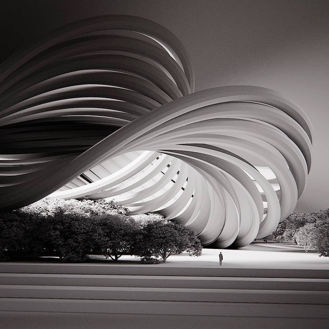 Large-scale architecture installation, drawing by American cgi artist filmdecay_ .

#art #artwork #artinstallation #artist #artists #artista #arts #landscape #landscapedesign #landscapearchitect