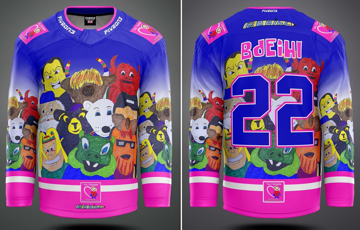 Badlydrawneihl1's tweet photo. Well here it is,another amazing job by @fiveon3 all the mascots on one jersey.All profits will go to @Donate4Daithi ,however this is more about raising awareness for Dáithí,so please even if you don't buy RT and tag the hell out of it,I'm in absolute tears😍😍😭😭 https://t.co/wxiyXeZwK7