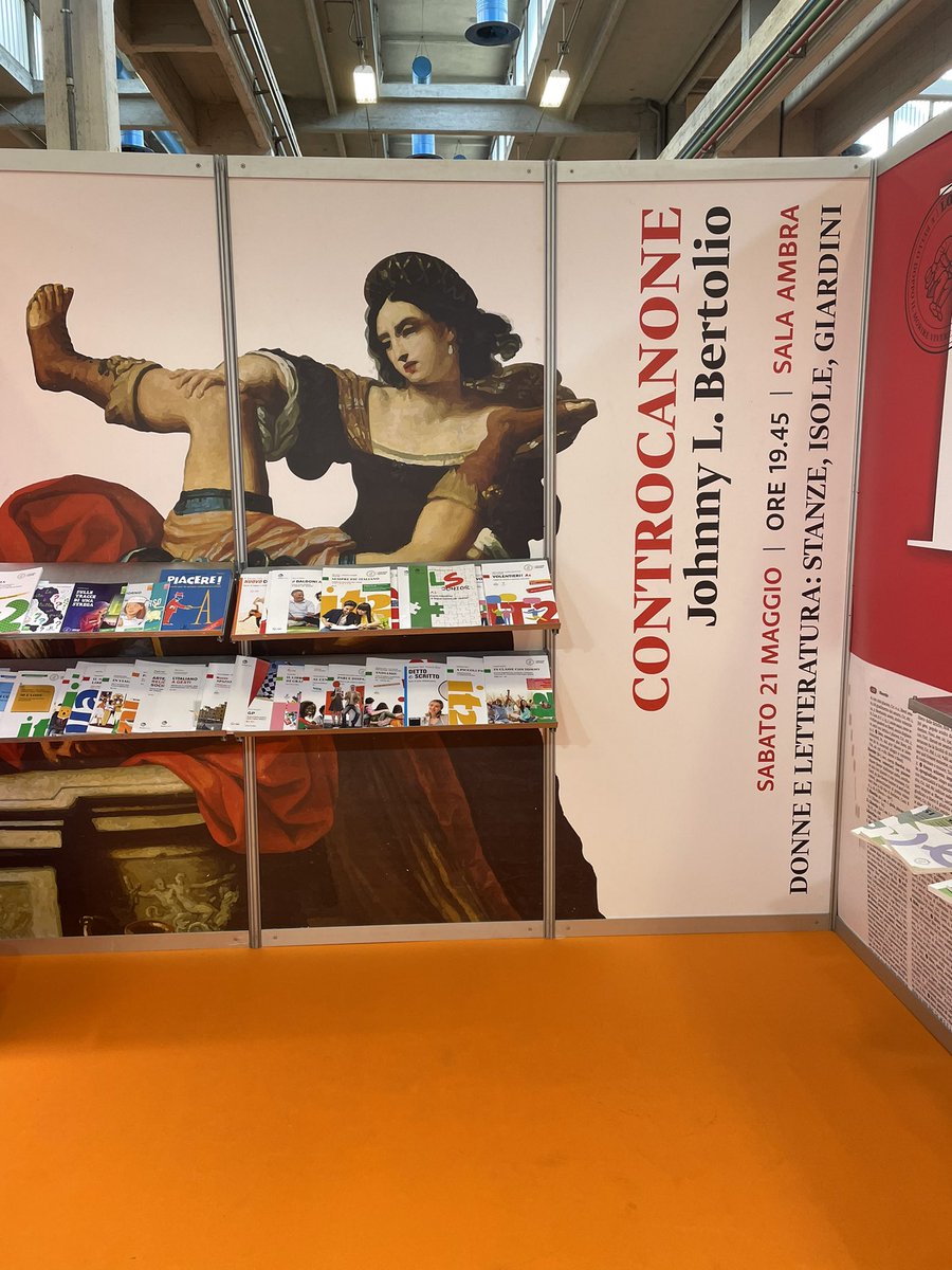 JohnnyLBertolio's tweet photo. #Controcanone al @SalonedelLibro 🤍 https://t.co/cGnUYpzd1k