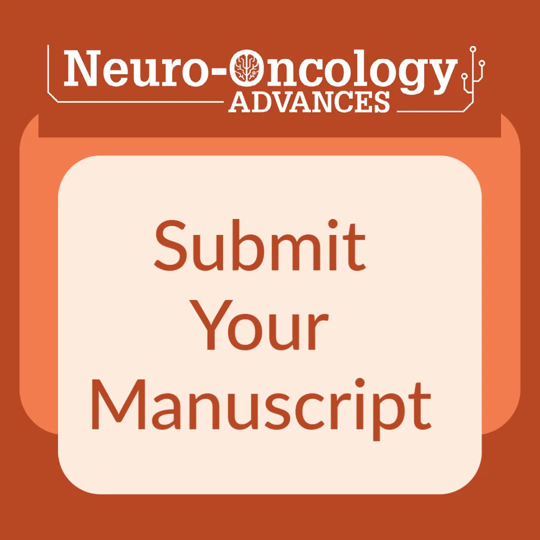 Looking to submit a #manuscript for publication? 

Email us at neuro.onc.advances@gmail.com for anything in the field of #Neurosurgery #Neuroscience #BrainTumors #CancerResearch #CancerCare #SpineTumors #metastases #PediatricBrainTumor #MolecularPathology #braincancer and more!