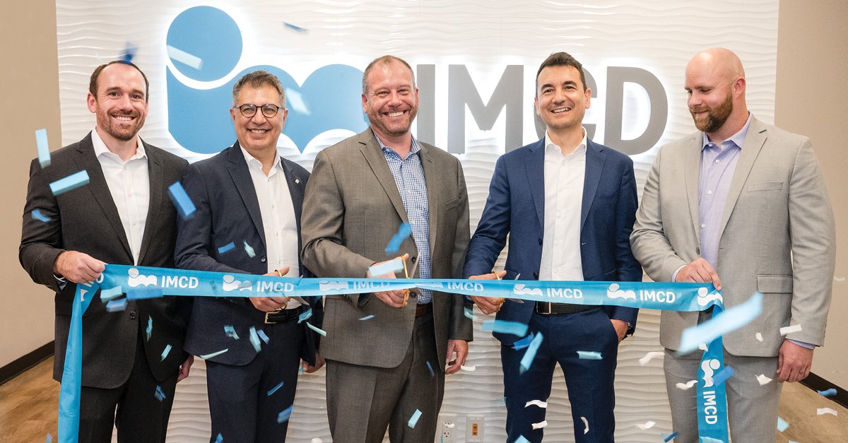 IMCDComms's tweet photo. Today, we are celebrating the launch of IMCD Lubricants & Energy’s newly expanded laboratory capabilities in the U.S. Click on the link to learn more https://t.co/Six2MLQxfw
#CreatingAWorldOfOpportunity #IMCDus #IMCDLubricantsAndEnergy #ChemicalDistribution https://t.co/Zn4jAv5mfu