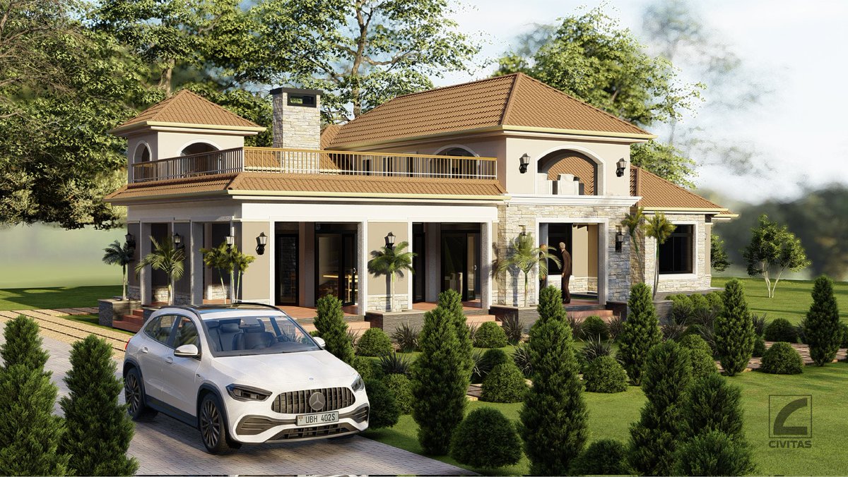 Civitasdesign's tweet photo. Four bedroom Mediterranean style country villa. https://t.co/958arOJXcG