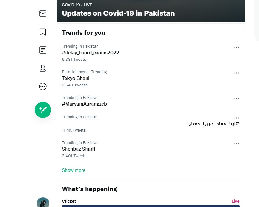 fiz_ics's tweet image. ye trend datesheet ane se pehle karna tha na ab ni hona kuch 
#delay_board_exams2022