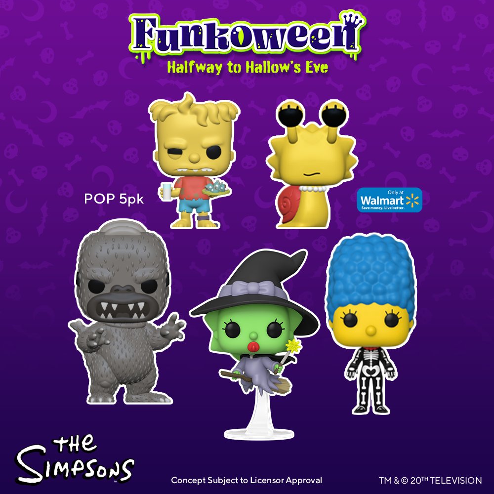 Pre-order POP! Television: The Simpsons @Walmart exclusive 5-Pack