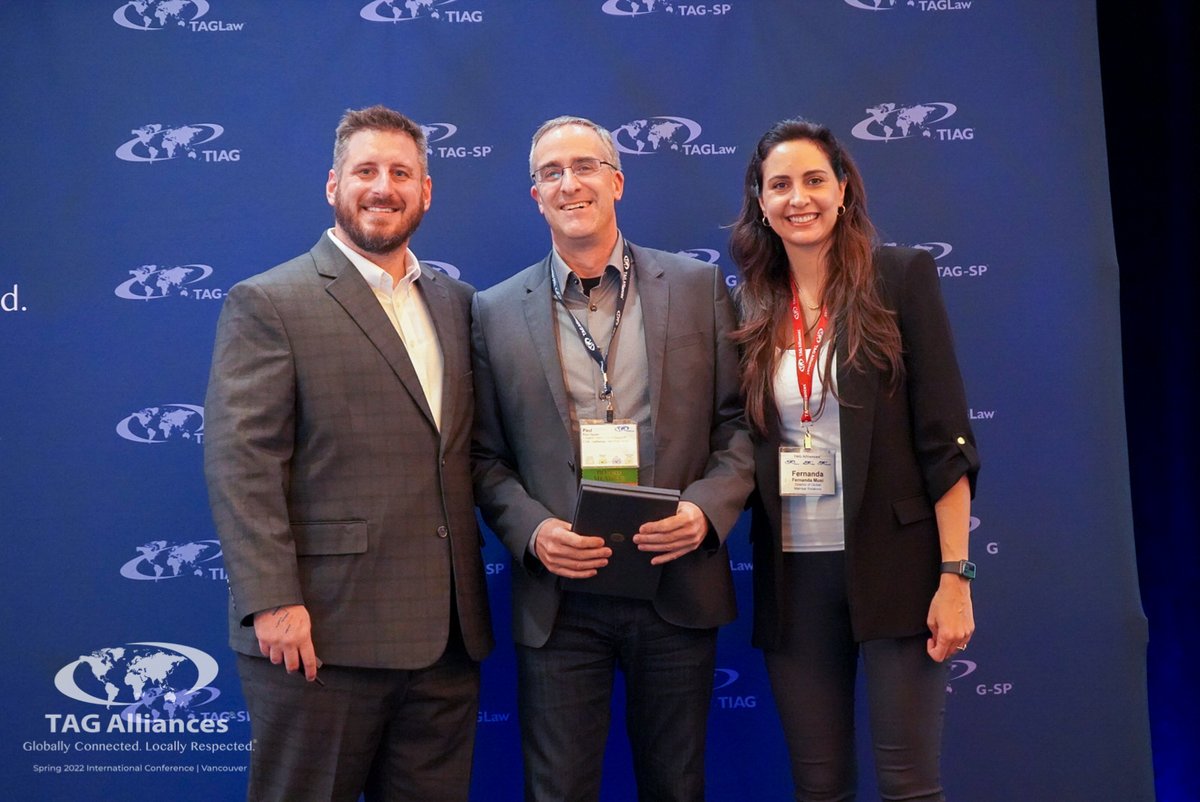 tagalliances's tweet photo. During our Spring International Conference in #TAGVancouver, we honored our TAGLaw members celebrating 10, 15, and 20 year anniversary milestones.

@BronsSalas @CoblentzLaw @Fillmore_Riley @kellerhals_ch @KuitsSolicitors @McLeodLawLLP @MvvpLawyers @Schnader https://t.co/YtyVj1Iwbg
