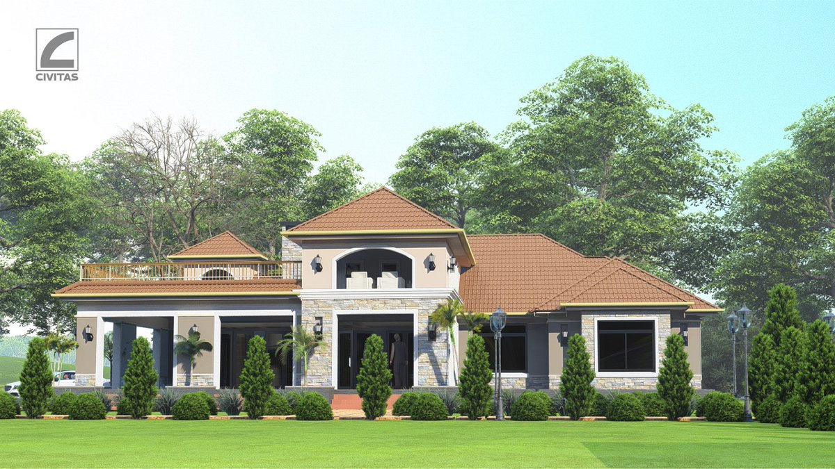 Civitasdesign's tweet photo. Four bedroom Mediterranean style country villa. https://t.co/958arOJXcG