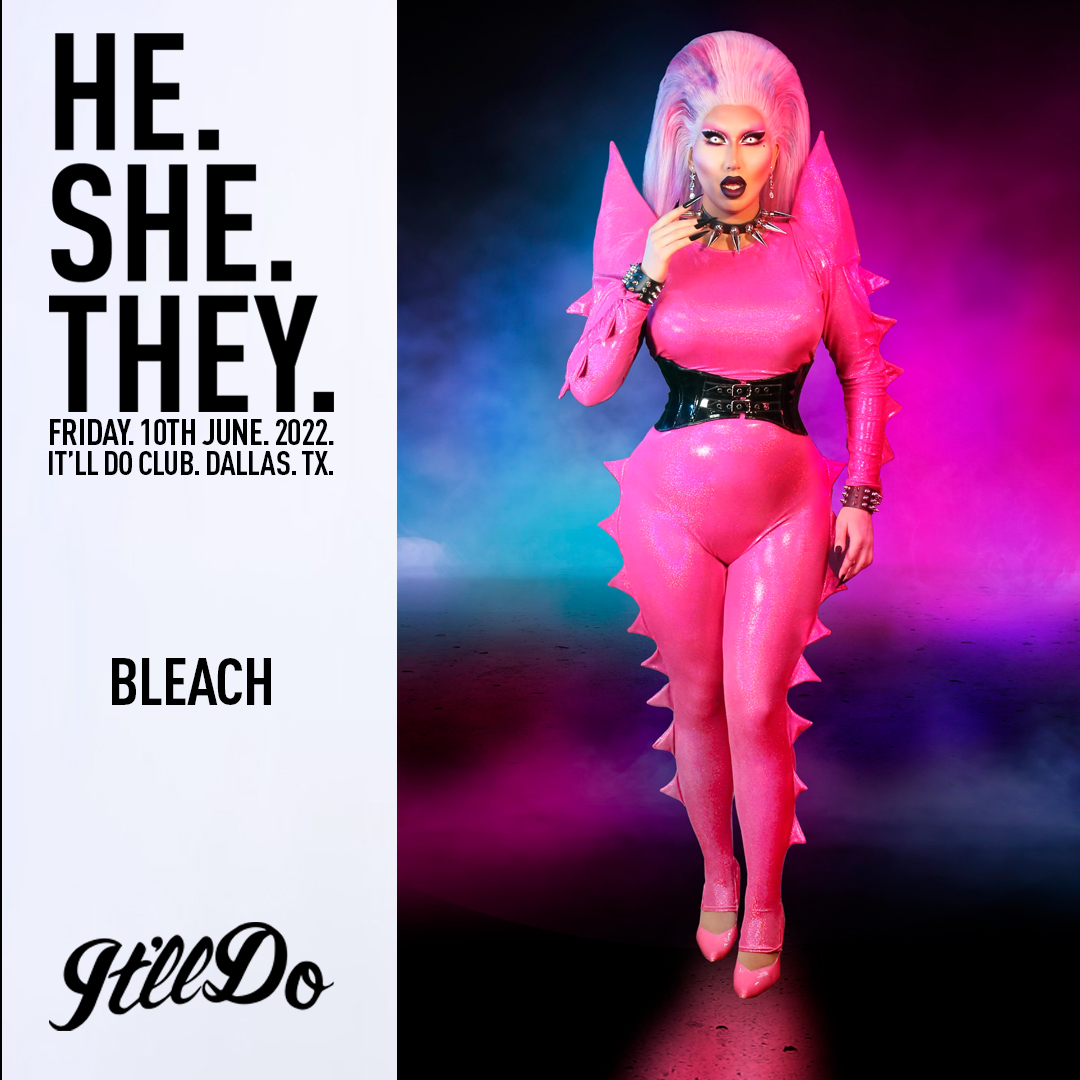 itlldoclub's tweet image. DALLAS - @HeSheTheyMe 
Friday June 10 2022 at @itlldoclub 
⭒ @BabyWeightMusic 
⭒ #Bleach
⭒ @KyleeFatale 
⭒ @w_o_r_t_h_y 
🎟  : heshethey.eventbrite.com
#HeSheThey #Dallas #ItllDoClub
