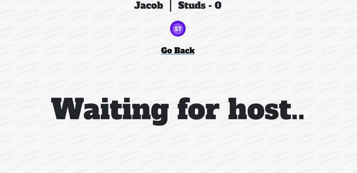 StudyItLive's tweet image. Hey everyone, dont you know the students screen before the game starts? Well I think I want to make the Waiting for host.. to be basically a whiteboard to draw on, I think it could be fun