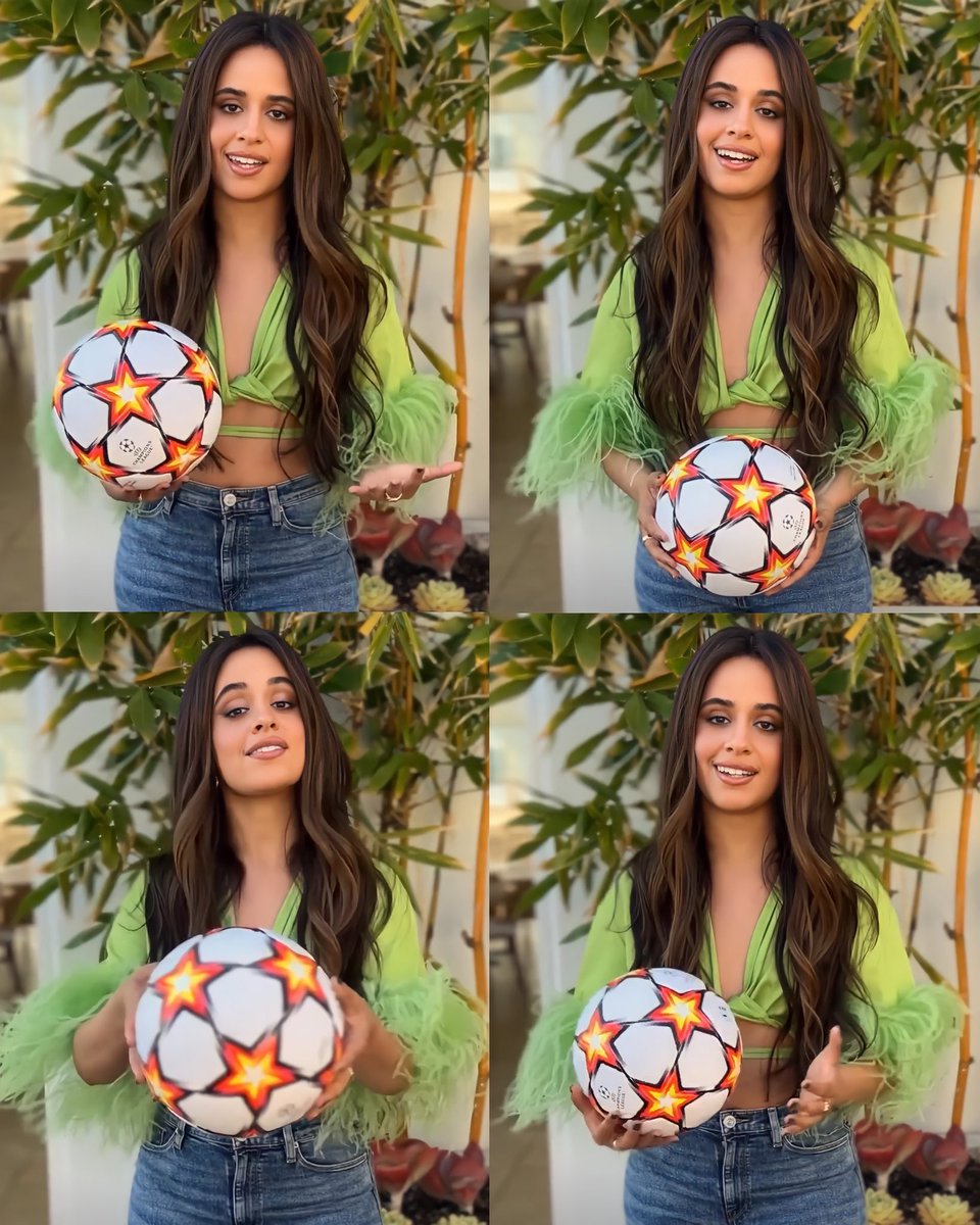 bippitycabello's tweet photo. camila cabello x uefa champions league 2022 https://t.co/LzDrxXyRM8