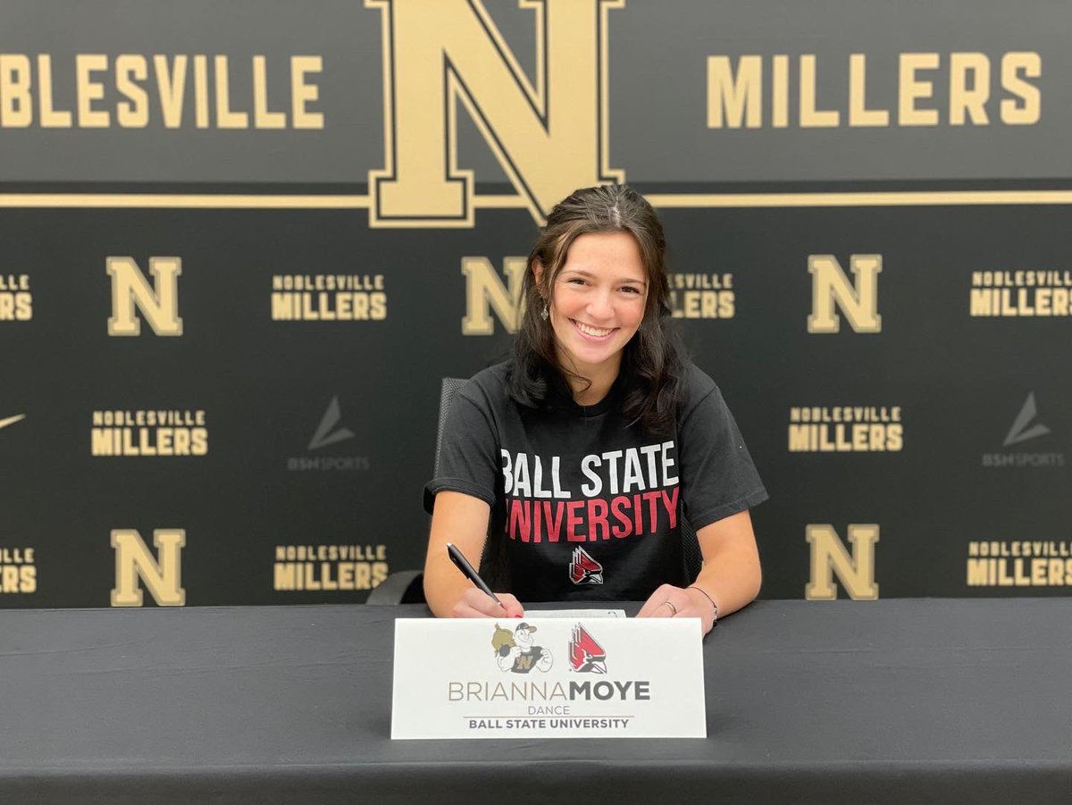 Congrats to senior Brianna Moye! She will be attending Ball State this fall and continue dancing at the collegiate level as a member of Code Red Dance Team. We are so proud of you!