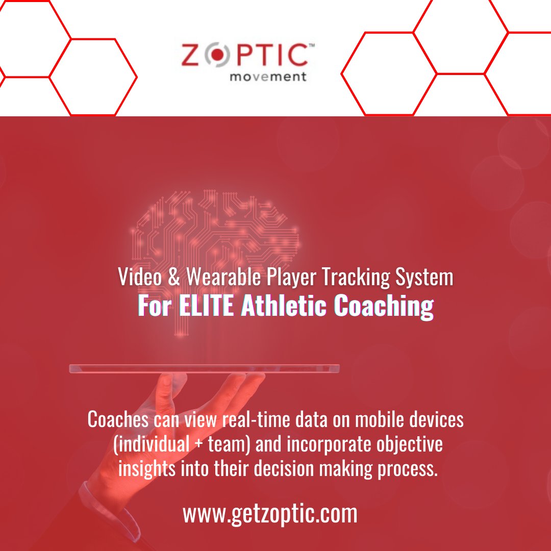 getzoptic's tweet image. #sports #sportstechnology #performancetechnology #wearables