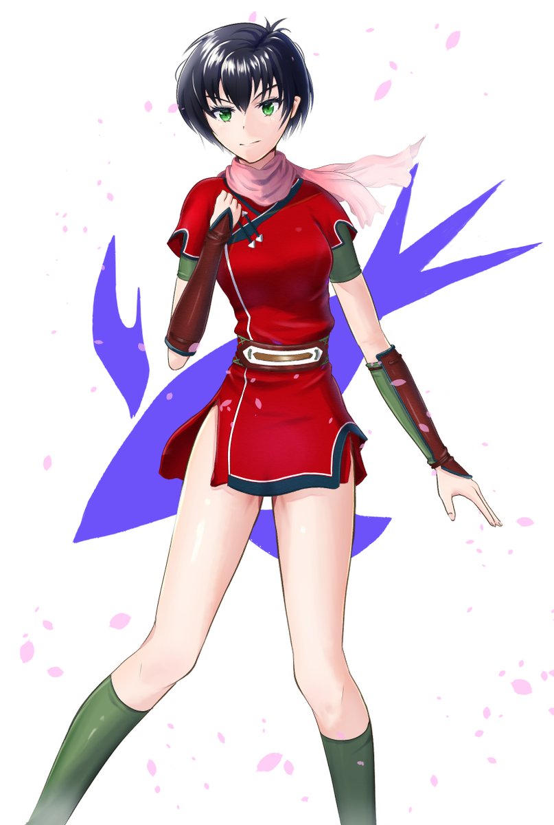 幻想水滸伝 IIの方のカスミさんをざっくり描きました～ バレリアとの二