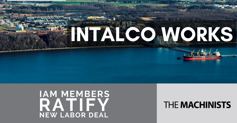 IAM_Union's tweet photo. 📢 Contract ratified! - The final remaining hurdle for @iam_district160 Local 2379 members in Washington state is the absence of a power agreement with @BonnevillePower. #SaveIntalco #WAunions