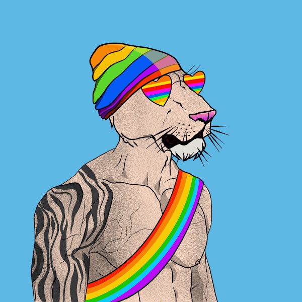 Good morning ☀️ 
#pridenft #nftproject #nftart #ethereum #polygonblockchain #polygonart #opensea #openseaart #openseaartist #lgbtq #lgbtqart #lgbtqnft #virtualpride #virtualparade #prideflag #queernft #diversitynft #diversity