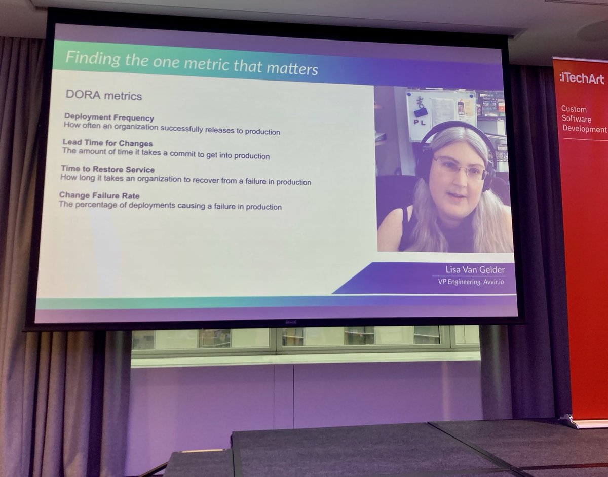 Yay my favorite speaker (totally not biased) ⁦<a href="/lisa_van_gelder/">Lisa van Gelder</a>⁩ ⁦<a href="/ctosummit/">CTO Summit Series</a>⁩