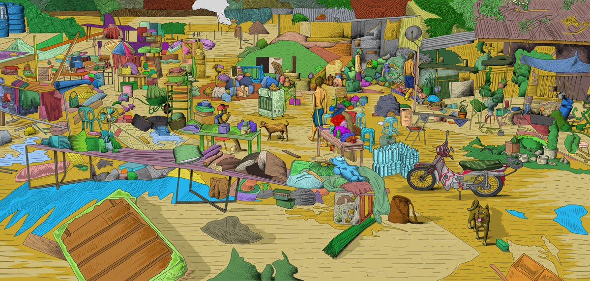 Hi friends, changing my sales plan for the "flood aftermath" digital painting. Now, i am selling 100 editions at 0.01bnb for each token, so more friends will have an opportunity to own this piece. 

app.pentas.io/assets/0xCCf66…

<a href="/belakangpentas/">belakangpentasmy</a> 
<a href="/Pentasian/">PENTASIAN</a> 
<a href="/pentas_io/">Pentas | NFT Marketplace</a>