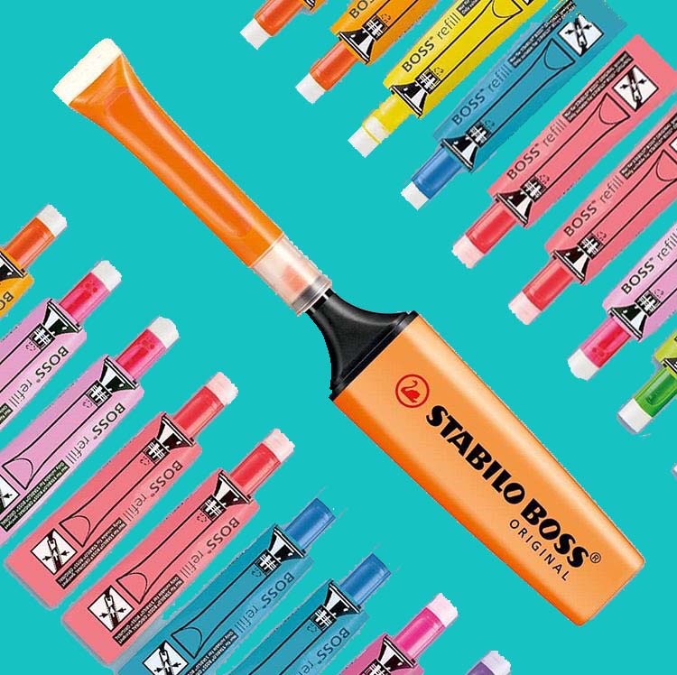 Ahora puedes recargar tus Stabilo Boss original. ¿Ya lo has probado?😍

fb.watch/d66aLPjXhH/