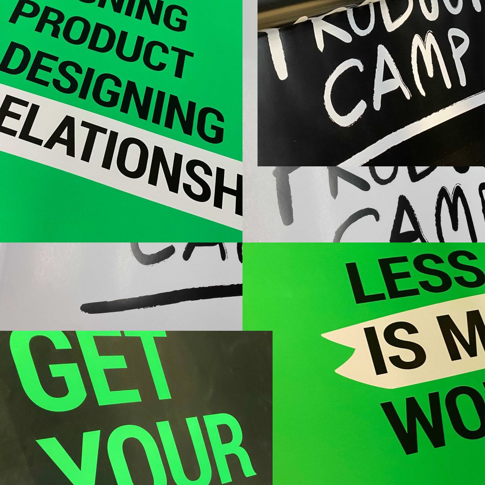 The press is hot 🔥. Expect cool posters as always. And as always you're more than welcome to take them home after the event!