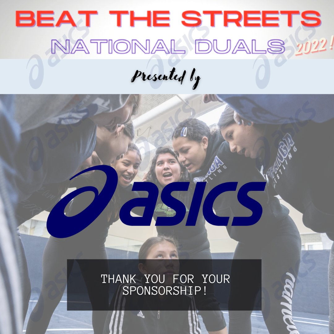 Thank you <a href="/ASICSamerica/">ASICS America</a> for sponsoring 3 days of camps where BTS youth will learn from some of the best our sport has to offer with various educational workshops and team-building activities, all leading up to BTS National Duals June 30th!