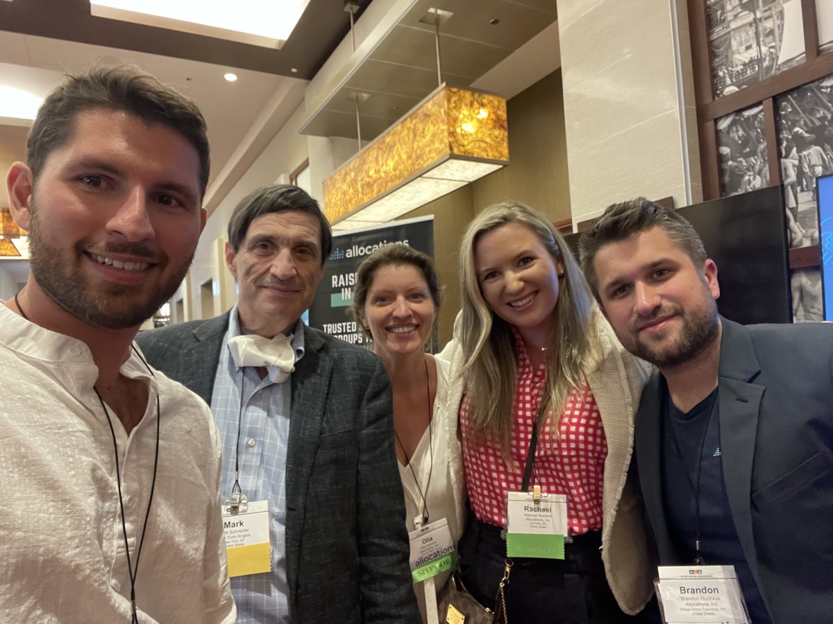 AllocationsInc's tweet photo. Thank you @ACAAngelCapital and everyone who attended the #ACASummit this week! It was great to meet and connect with hundreds of angel groups. ๐
@GaingelsVC @IrishAngels @TheNYAngels @KeiretsuAngels https://t.co/aG091T1KjV