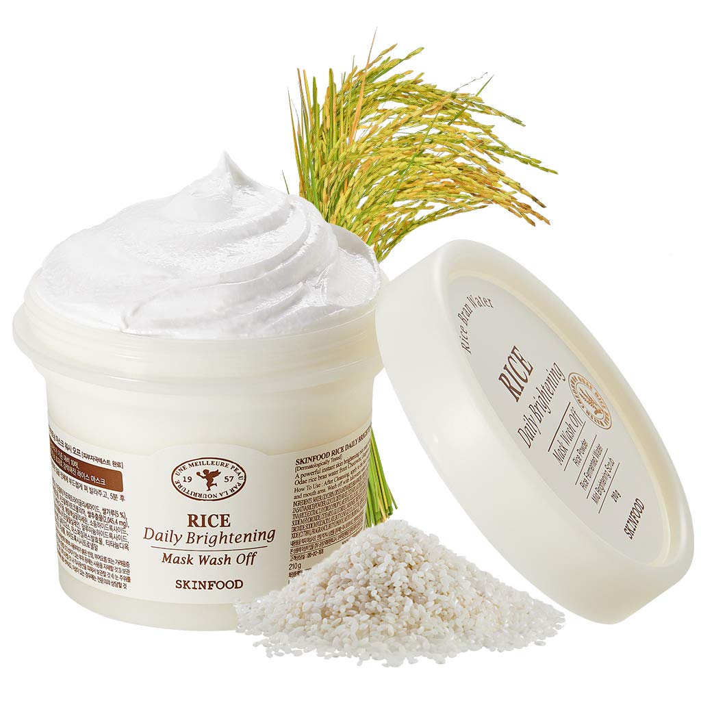SKINFOOD
Rice Wash Off Mask

Exfoliating | Anti-Aging
Rice water has been used for centuries to give your skin a bright, healthy glow. Thankfully, you don’t have to brew your own, you can use the Skinfood Rice Wash Off Mask instead! This mild physical exfoliator is formulated ...