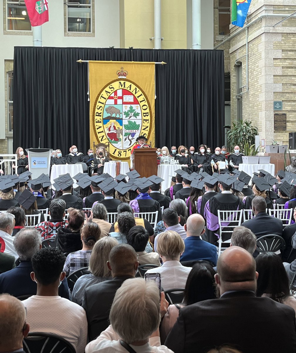 Elder Margeret Lavallee has received an honorary degree. She is the respected Elder in Residence in the Education division of Ongomiizwin.

“First and foremost you need to be honest with yourself, before you can be honest with others in your career.”
#umanitoba2022 #UMIndigenous