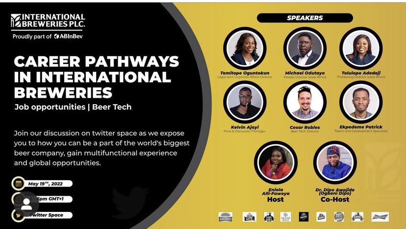 IBPlc_ng's tweet photo. It’s almost time people!!!

Click https://t.co/0xOffCt4CQ to attend.

It promises to be insightful 

Don’t miss it.

#CareersAtIbplc #IBPLC https://t.co/9aAhe1bb7H
