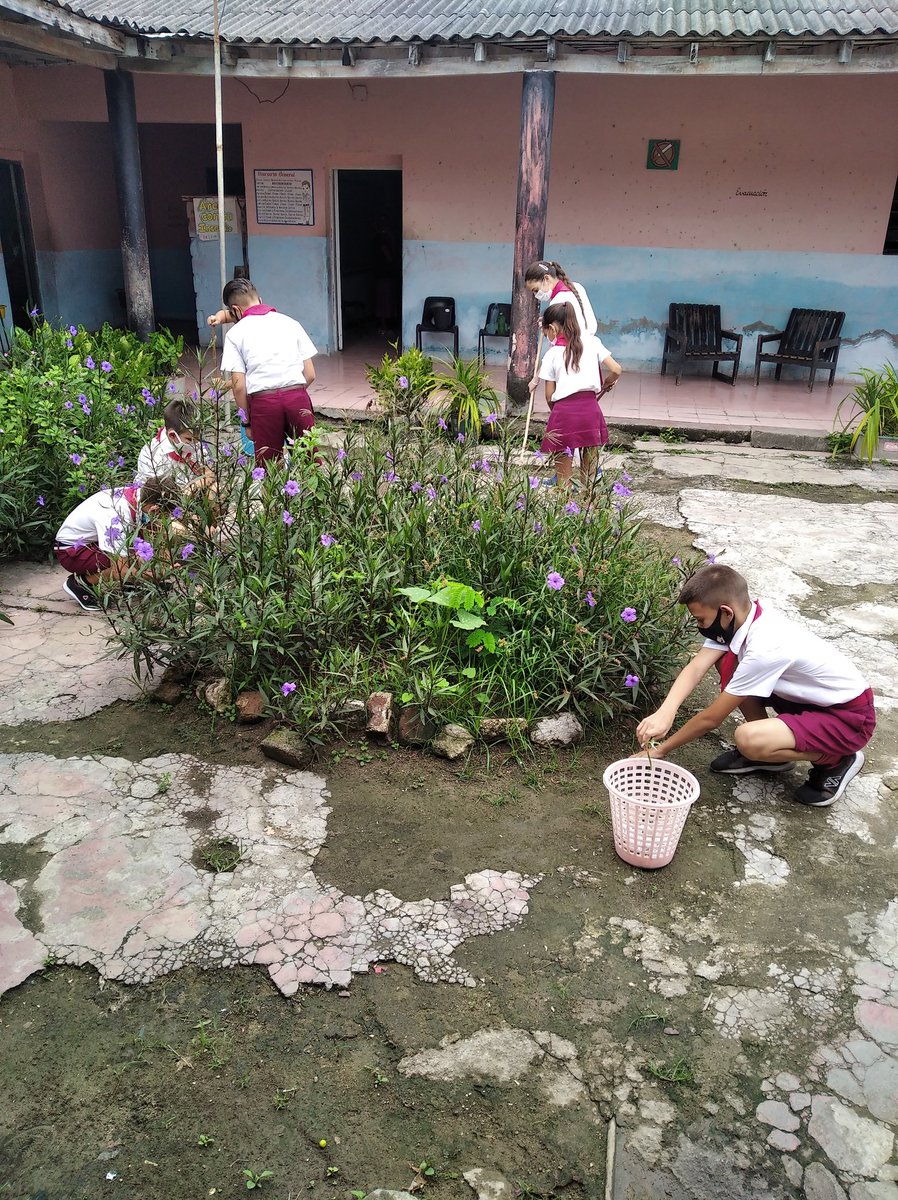 BoschTroadio's tweet photo. Actividades de limpieza e higienizacion en la jornada del meteoro
#SomosCuba 
#SomosContinuidad 
#EducaJM https://t.co/XffMVS07Ls