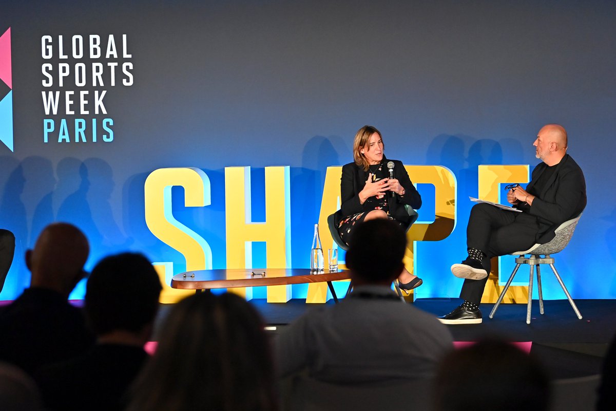 UK Sport Chair Dame Katherine Grainger was delighted to attend the Global Sports Week Conference last week🌎 Katherine was part of a Q&A exploring the incredible platform that athletes have to create and drive positive change across society💫 More info➡️bit.ly/3wD8CC1