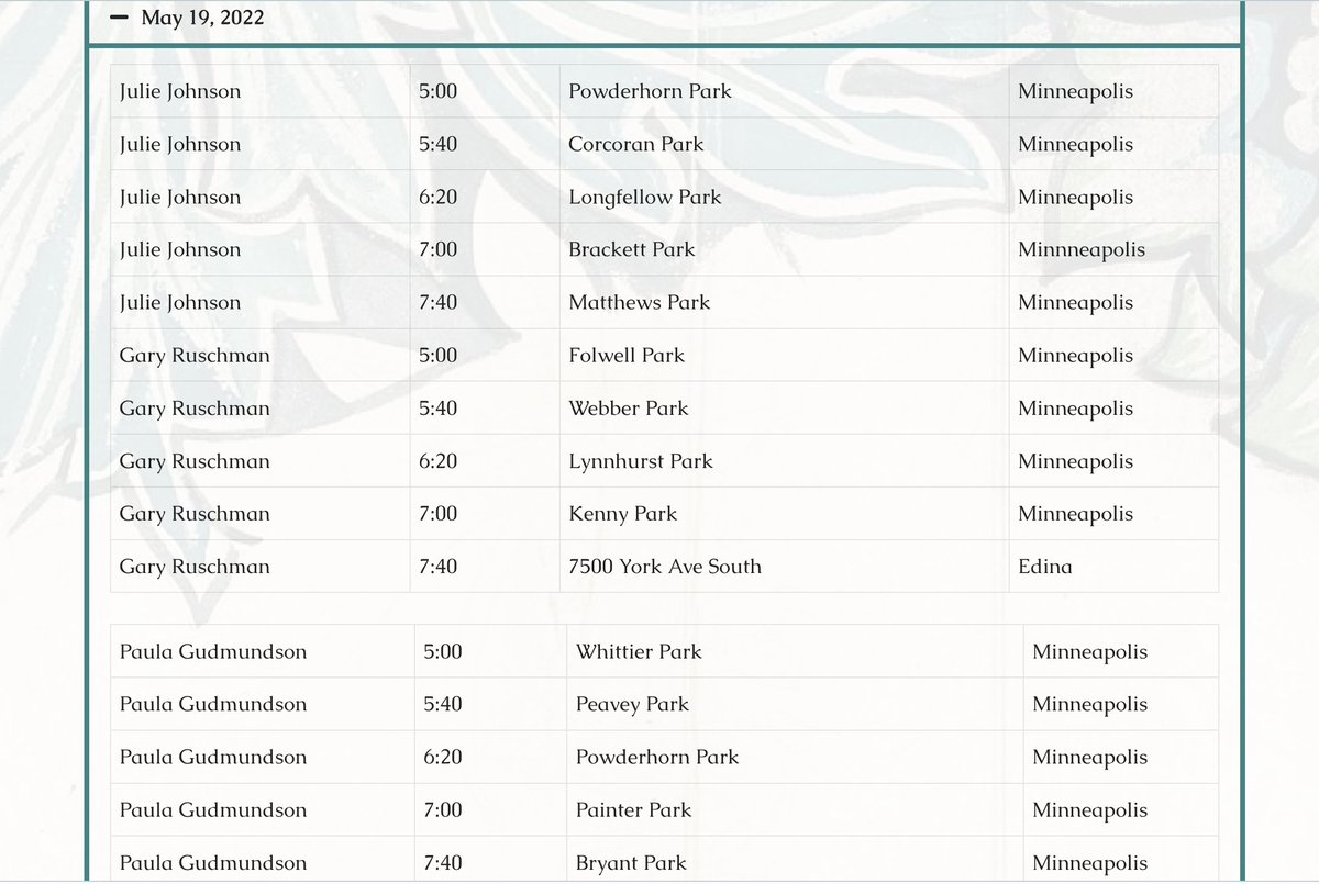 First Day of the Mini-Mobile Concerts was a success, thank our hosts at various locations. Today's schedule is RIGHT here, take a look and find us :)