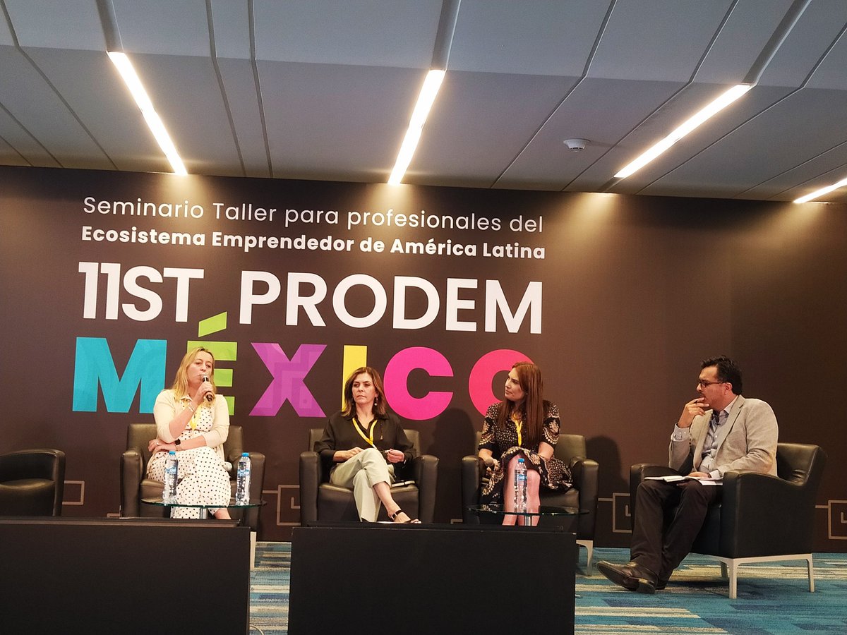 ProDemUNGS's tweet photo. Ahora en el #11stprodem @AMEXCAP @idblab_lab @sancorsegurosventure Panel liderado por mujeres!! hablan del contexto y como están las inversiones en la región! Es necesario pensar en alianza con fondos globales!

@ASEM_Socios  @IEEGLCDMX https://t.co/KbkuwoF3a1