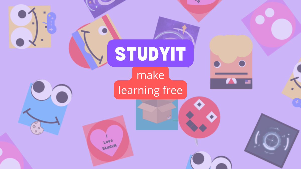 StudyItLive's tweet image. studyit.live make learning free
