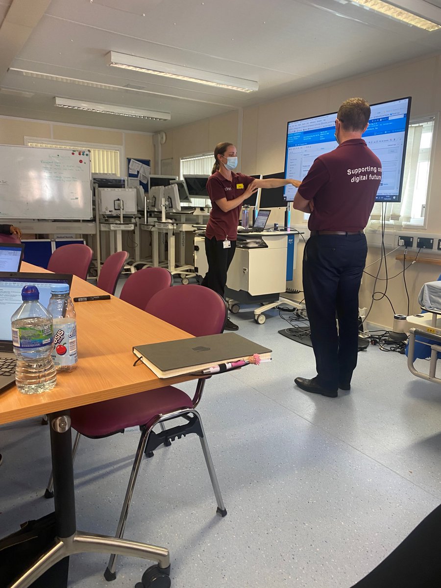 EsashP's tweet photo. #eSASH colleagues continue to hold workshops this week and today's discussion focused on how different @SashTherapies specialties will work with our new SASH Cerner EPR, from referral all the way to discharge - we create only the best possible patient experience here @sashnhs!🏥 https://t.co/5p74yZfnpH