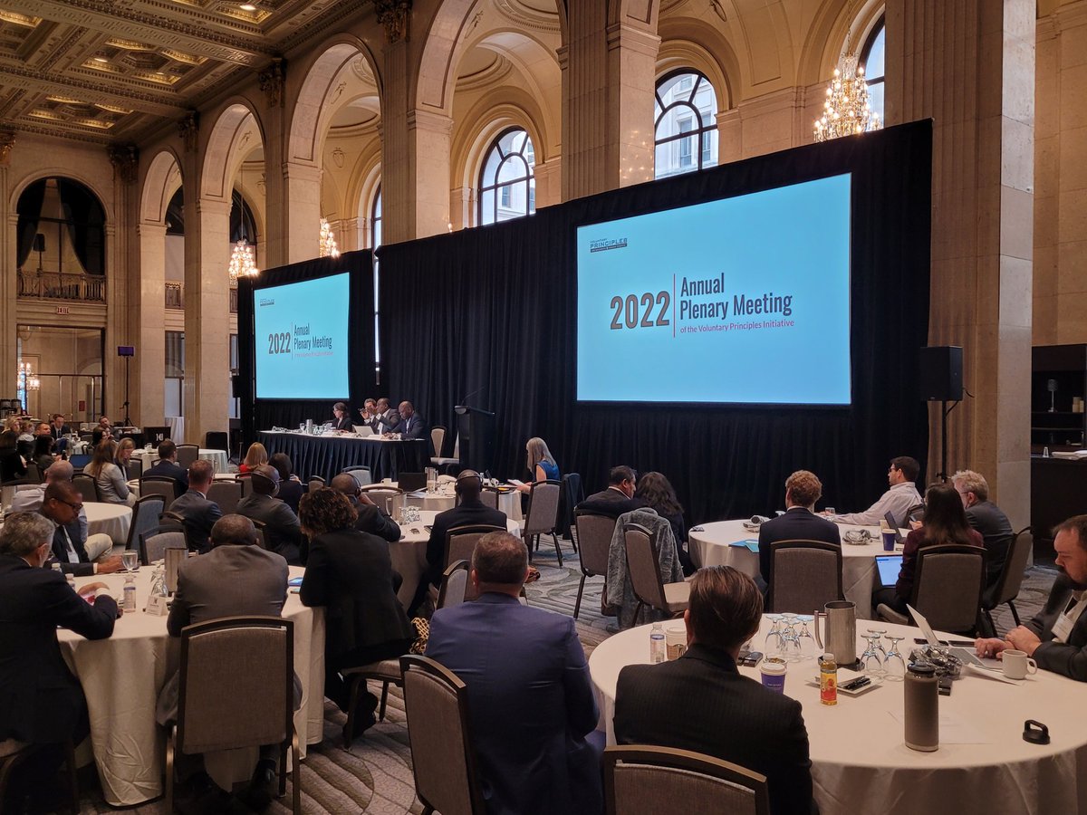 We are extremely pleased to reconnect in person with our membership in Toronto for important exchanges on how to conduct security operations while ensuring respect for human rights. #2022vpiPlenary #SecurityHumanRights
#VPSHR