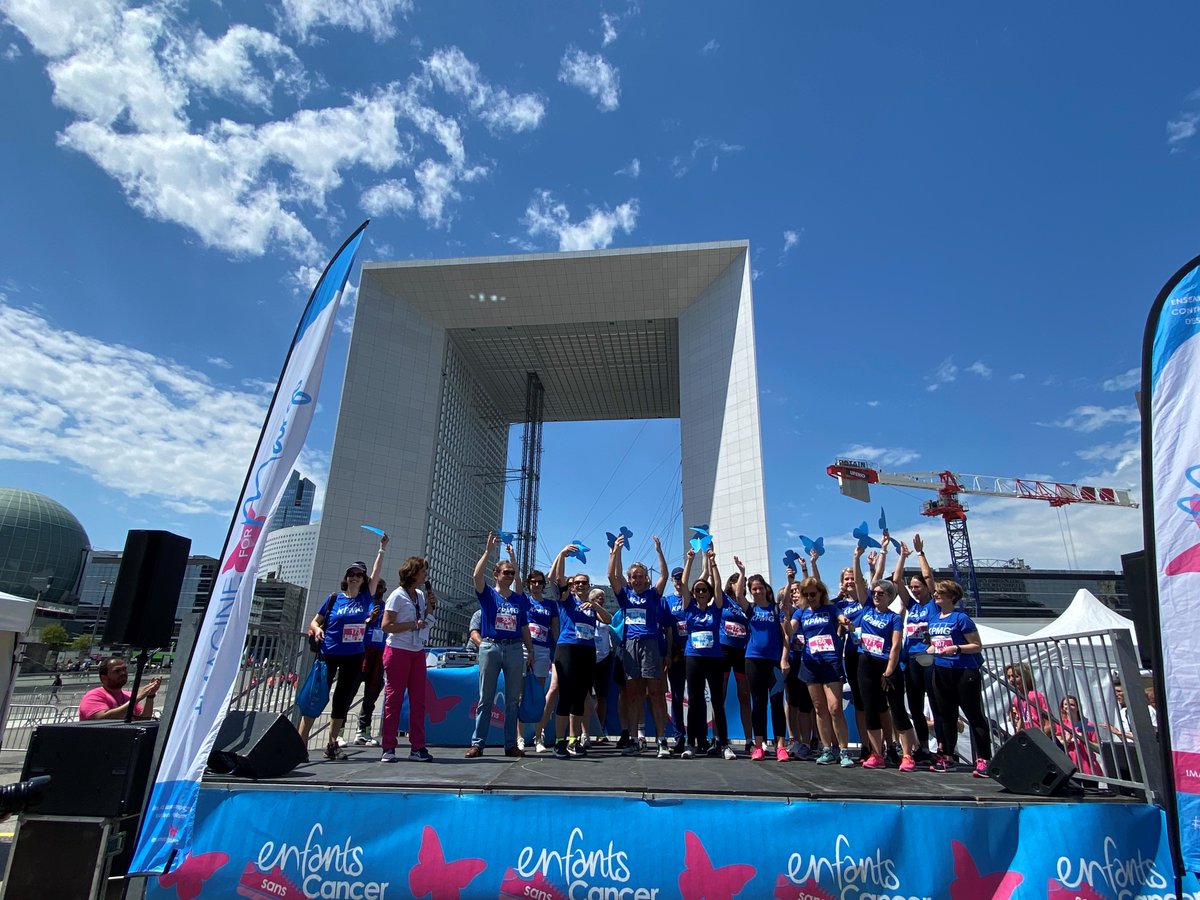 KPMG_France's tweet photo. 191 collaborateurs KPMG ont participé à la #CourseEnfantsSansCancer @ImagineforMargo !
Nous sommes fiers de pouvoir contribuer à accélérer la recherche sur les cancers pédiatriques #GoFightWin 💙
Le combat continue ! Pour faire un #don, c'est par ici 👉 https://t.co/26U4R5qi3x https://t.co/ib1ZMCoBq9