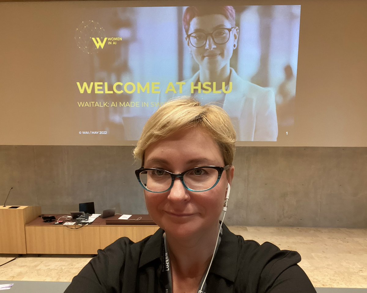 decisionalysis's tweet photo. The @women_in_ai event “AI made in Switzerland” starting!!! #wai #waitalk #wai_switzerland Priska Burkard, Elena Maran, Emna Ben Khelifa, Rebeca Moreno, Kerstin Johansson Baker, Gabriela Aznar, Prisca Quadroni, Renu Ann Joseph & Ifigeneia Stefanidou presenting! Host @MarisaTPP! https://t.co/88QzcBAWHg