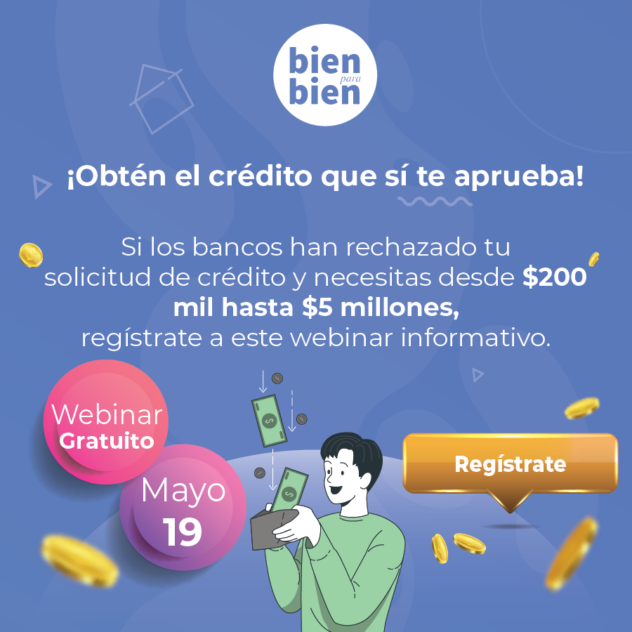 bienparabien's tweet photo. ¿Buscas un crédito, pero tienes mal buró? 🥶 ¡Con nosotros eso no es un impedimento! 😁

Conoce cómo tu casa te presta en este webinar. Conéctate hoy a las 15:00 hrs.

➡️Regístrate aquí: https://t.co/mkIHfG6ppm https://t.co/hwIoHi2lBP