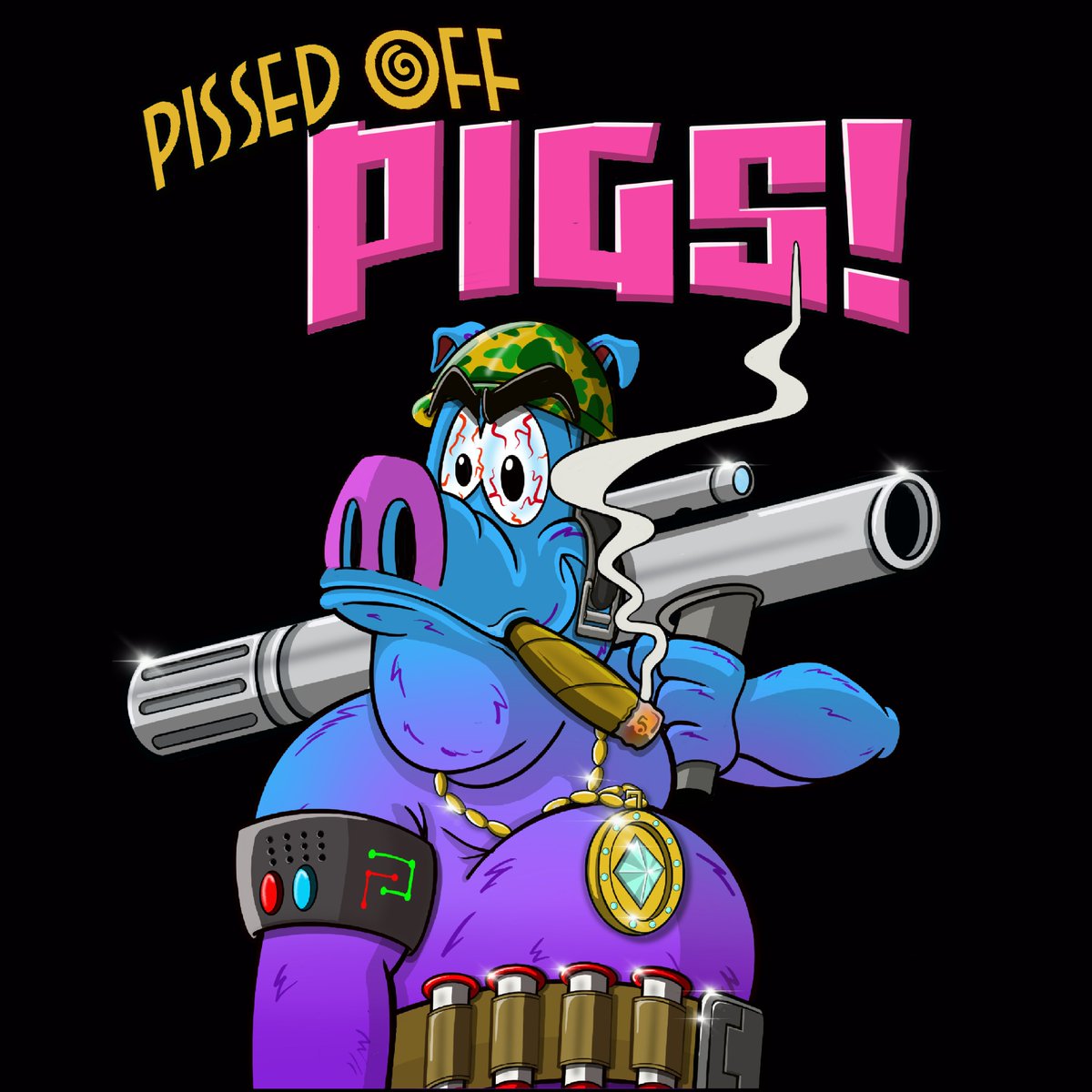 These guys aren't playin...They're pissed off and coming to wage war!  ;)   Someones going down!
#algonfts #algofam #alienhunters