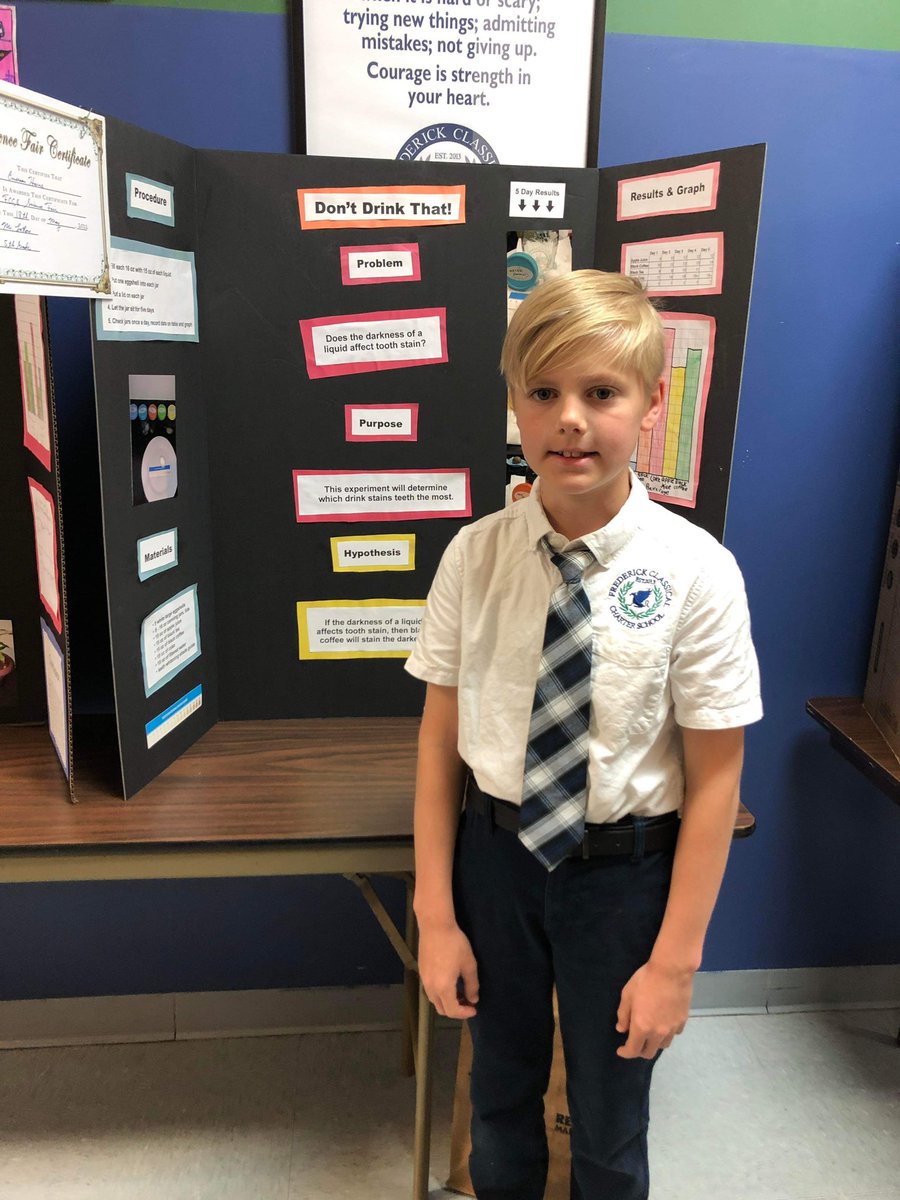FCCS_School's tweet photo. Great job to the FCCS 5th and 6th graders for their amazing work and presentations at the school Science Fair! Huge thank you to Mr. Larose for igniting a love for science into our scholars! @FCPSMaryland @FCPSESSL #truegoodbeautiful #fccspride #fcpsmd https://t.co/zt66UHjP3E