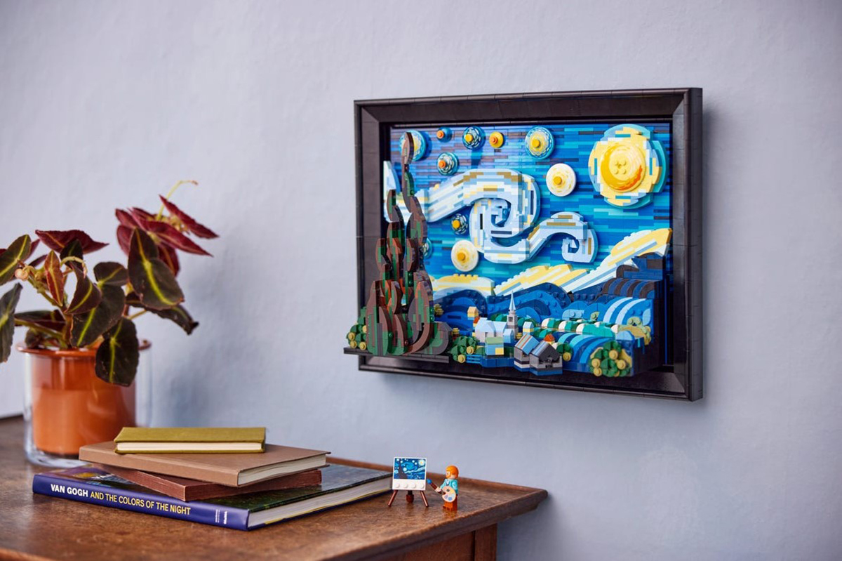 creapills's tweet photo. LEGO dévoile une réplique 3D en briques de “La Nuit étoilée” de Vincent van Gogh
 
Plus d’infos : https://t.co/LEZj2oTtEK https://t.co/9qLUuETqOQ