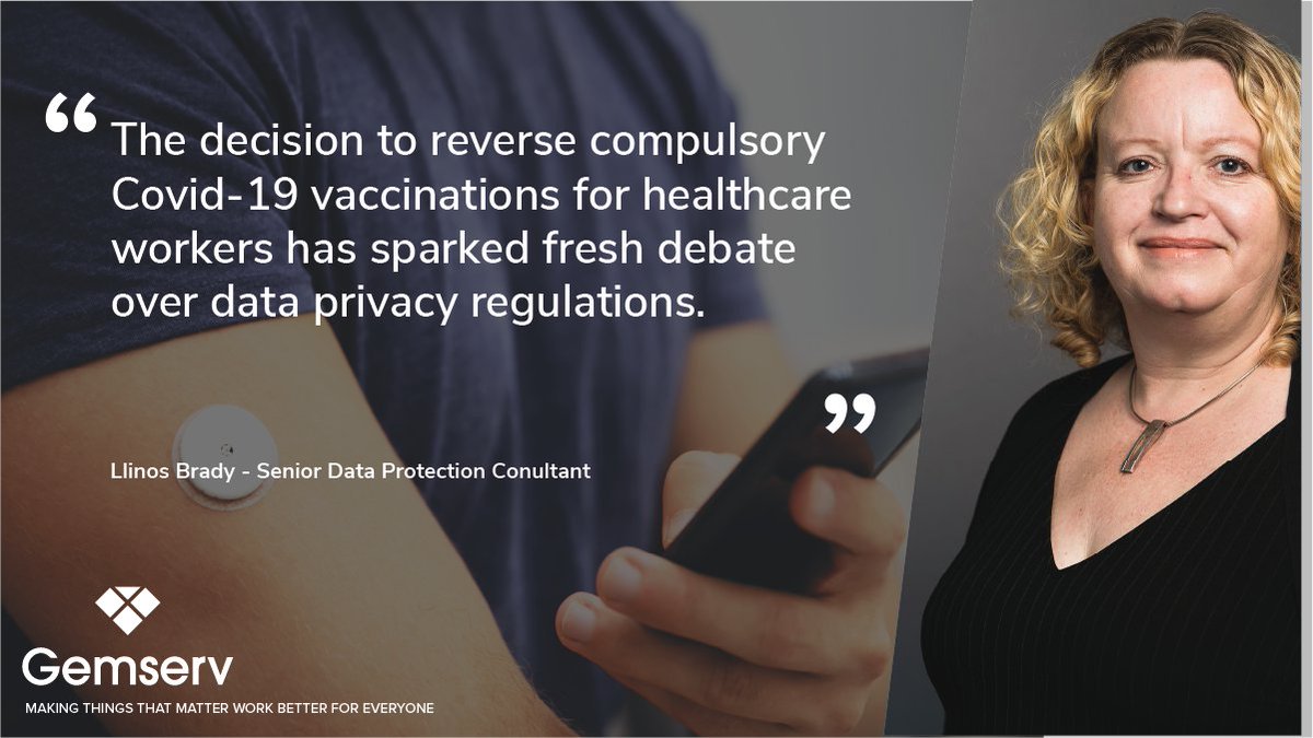 Data privacy regulations are put in place to protect employees from discrimination based on health. Although the Government have revoked Covid-19 vaccine regulations, questions remain about data that has already been collected from healthcare workers. bit.ly/3Lu5zl7