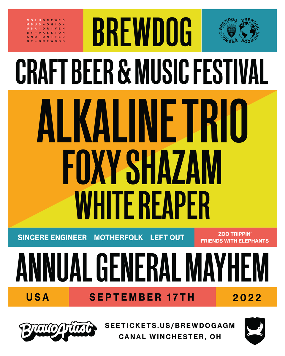 Can we get a round of applause for this year's AGM line-up 👏👏👏

Plus, we'll have....
🍺  over 100 fresh craft beers flowing
🍔 swathes of street food 
and MORE

Presale tickets are NOW AVAILABLE! Grab your ticket early + SAVE. Tickets prices will increase beginning June 2nd.