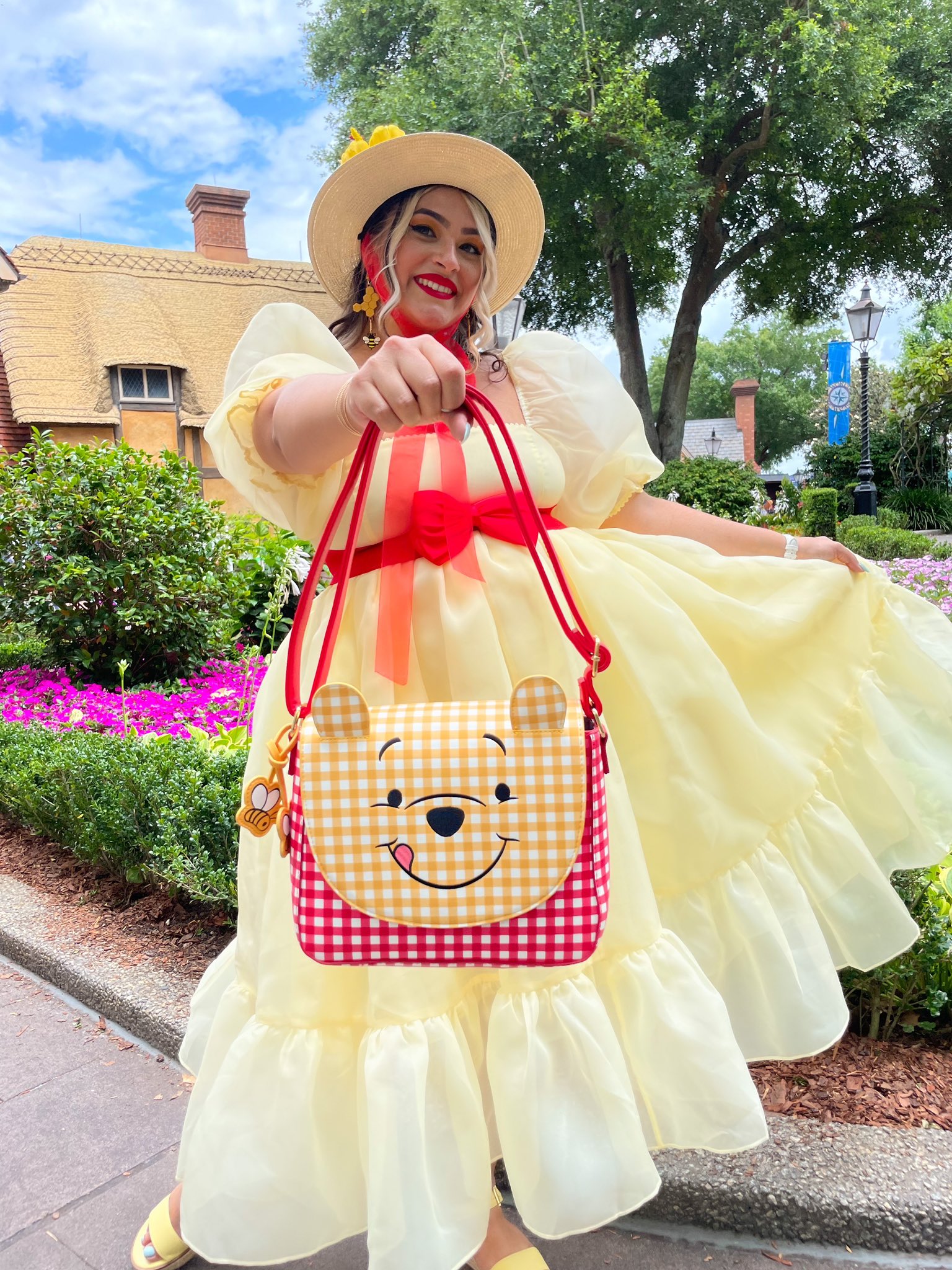 Loungefly Disney Winnie The Pooh Gingham Crossbody Bag – Circle Of Hope  Boutique