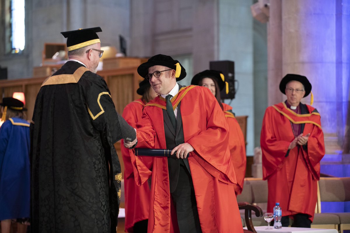 skydavidblevins's tweet photo. The lovely people at @UlsterUni just sent some lovely ‘official’ memories of a very special day back in March. #MoreCommas https://t.co/ciqNrc4jnH