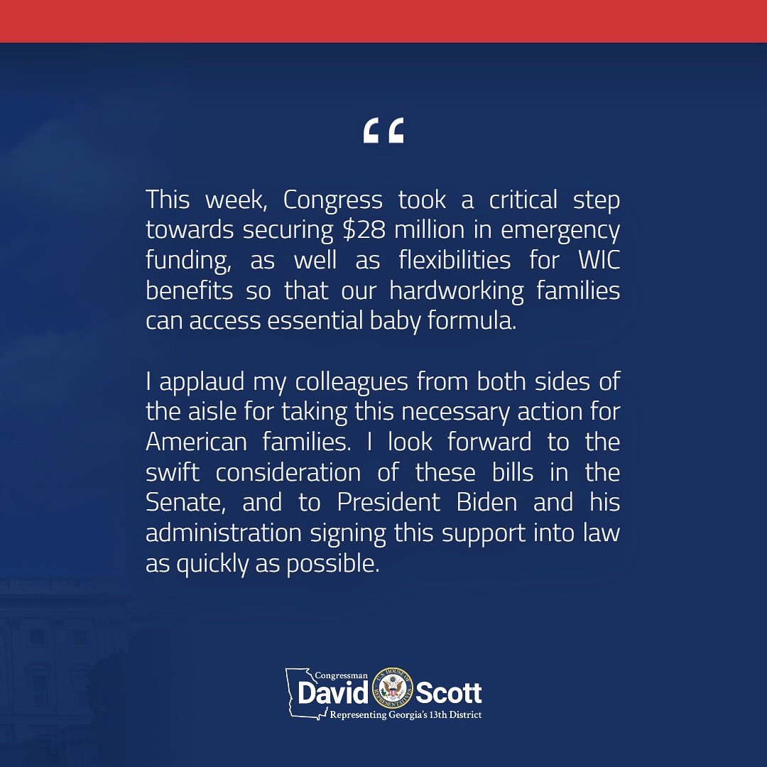 Rep. David Scott tweet media