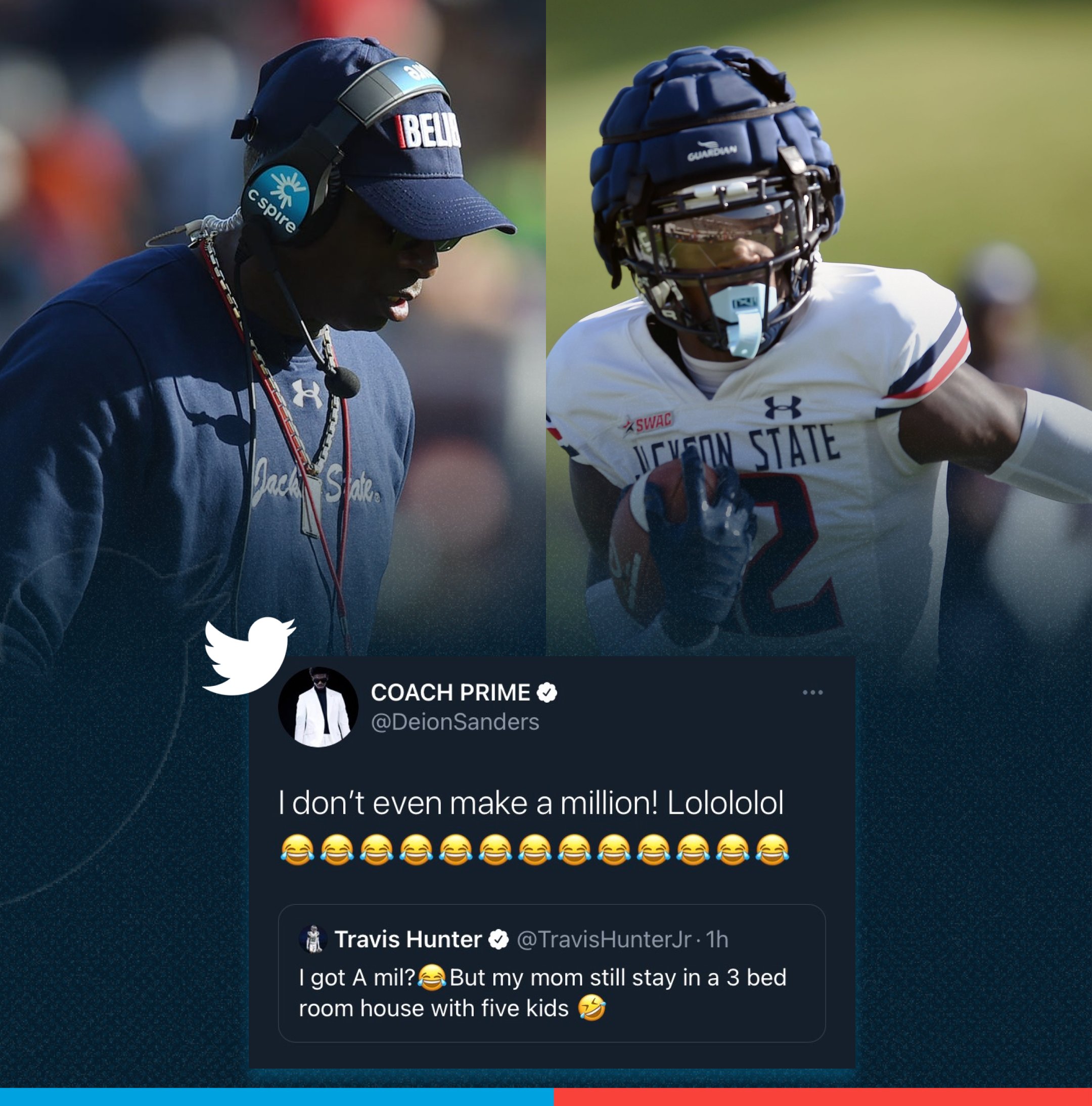 Pickswise on Twitter "Deion Sanders and top recruit Travis Hunter's