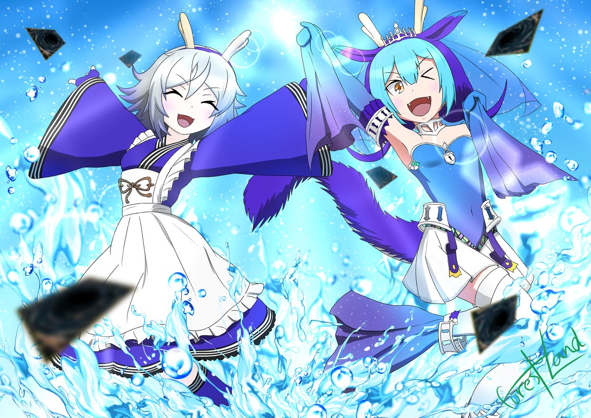 似た者どうし #遊戯王OCG #遊戯王 #ドラゴンメイド(遊戯王) #ドラゴン