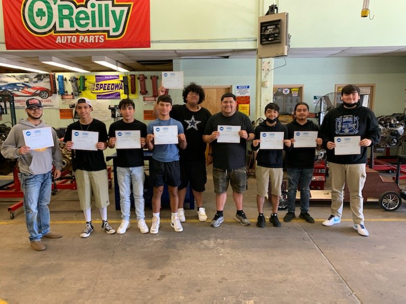 MchiAdvautotech's tweet photo. Congratulations to my Auto tech 2 students for earning their ASE (automotive service excellence) student certification. https://t.co/L8mwuqeF9G