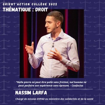 🚨Nassim Larfa : Invité de la thématique sciences politiques.

Son profil vous avez passionné l’année dernière durant notre Orient’Action digital.☺️

Venez le rencontrer ce samedi, l’inscription se passe en bio ! ⬆️

L’Équipe Eurêka 💡